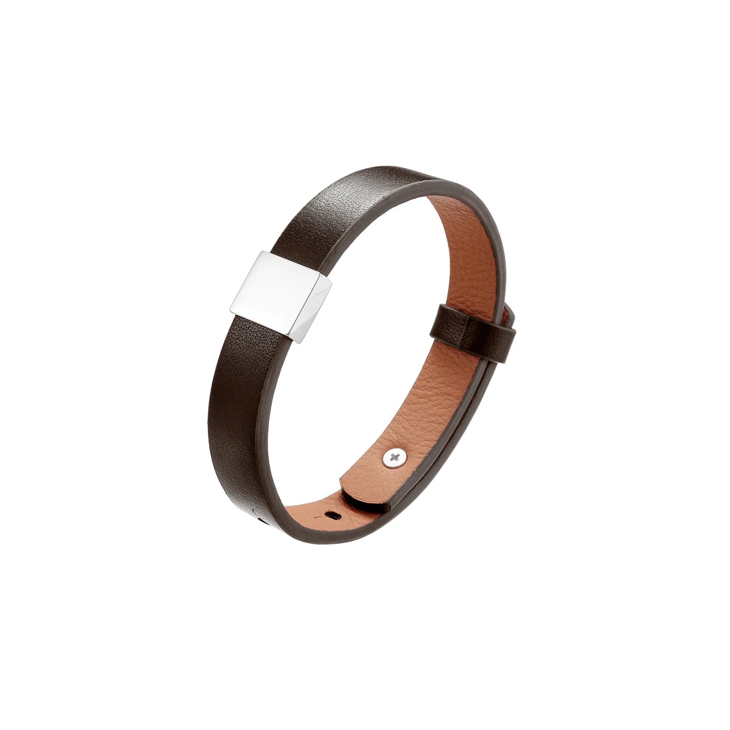 Custom Men Bracelet Black Leather Personalized Bracelet For Dad Engraved Man Bracelet For Him Christmas Boyfriend Birthday Gift