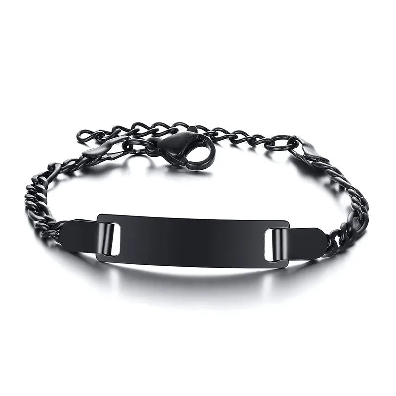 Personalized Name Elegant Bracelet - Gold Plated Stainless Steel Jewelry Wrist  Accessory Prefect Gifts for Birthday Anniversary